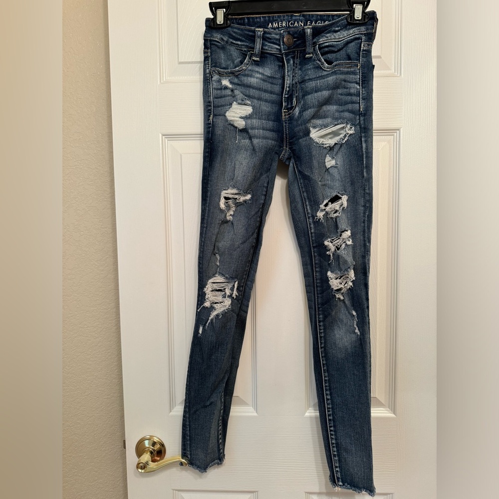 American Eagle Hi-Rise Jegging Crop